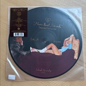 Sabrina Carpenter Man’s Best Friend Picture Disc Vinyl Rare